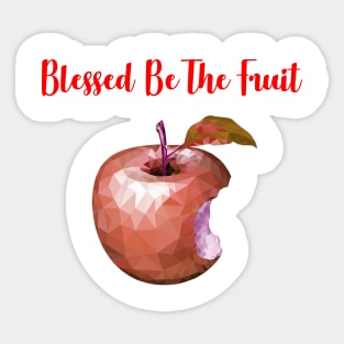 Blessed be the Fruit Sticker